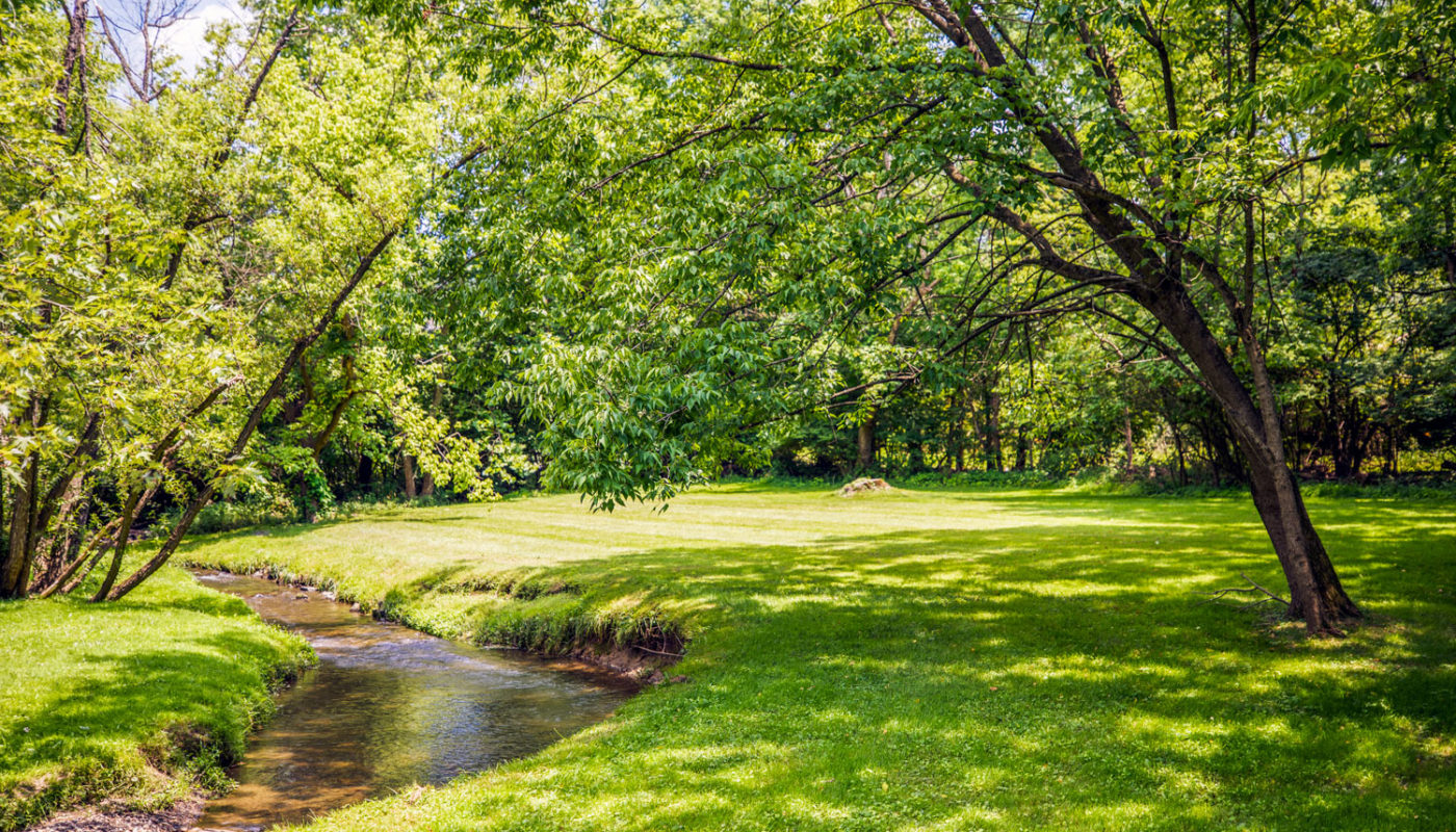 creek and wooded area near j creekside at exton - jefferson apartment group