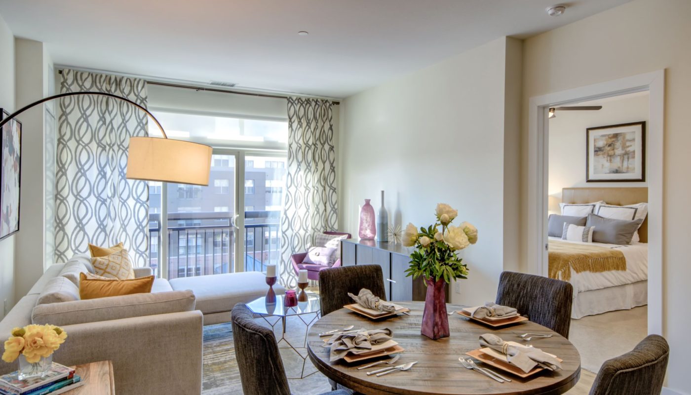 living room and dining room - Annapolis Junction MD luxury apartments